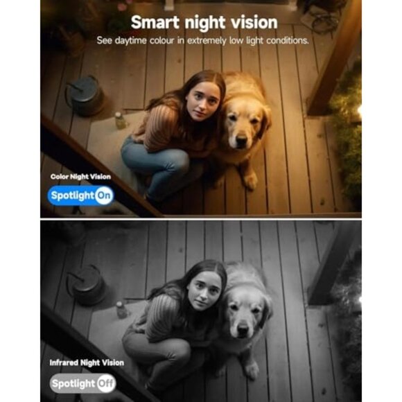 Security Cameras Wireless Outdoor 2K 2.4GHZ WiFi Battery Powered Security Cam - Picture 4 of 11